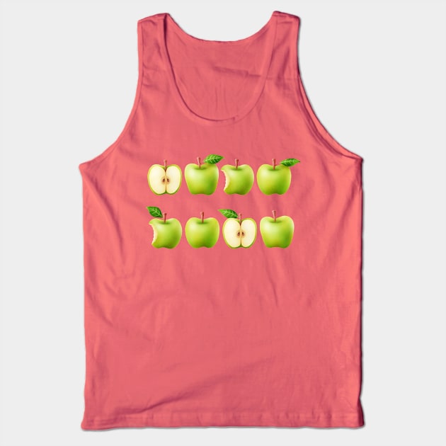 Granny Smith apple Tank Top by CleanRain3675